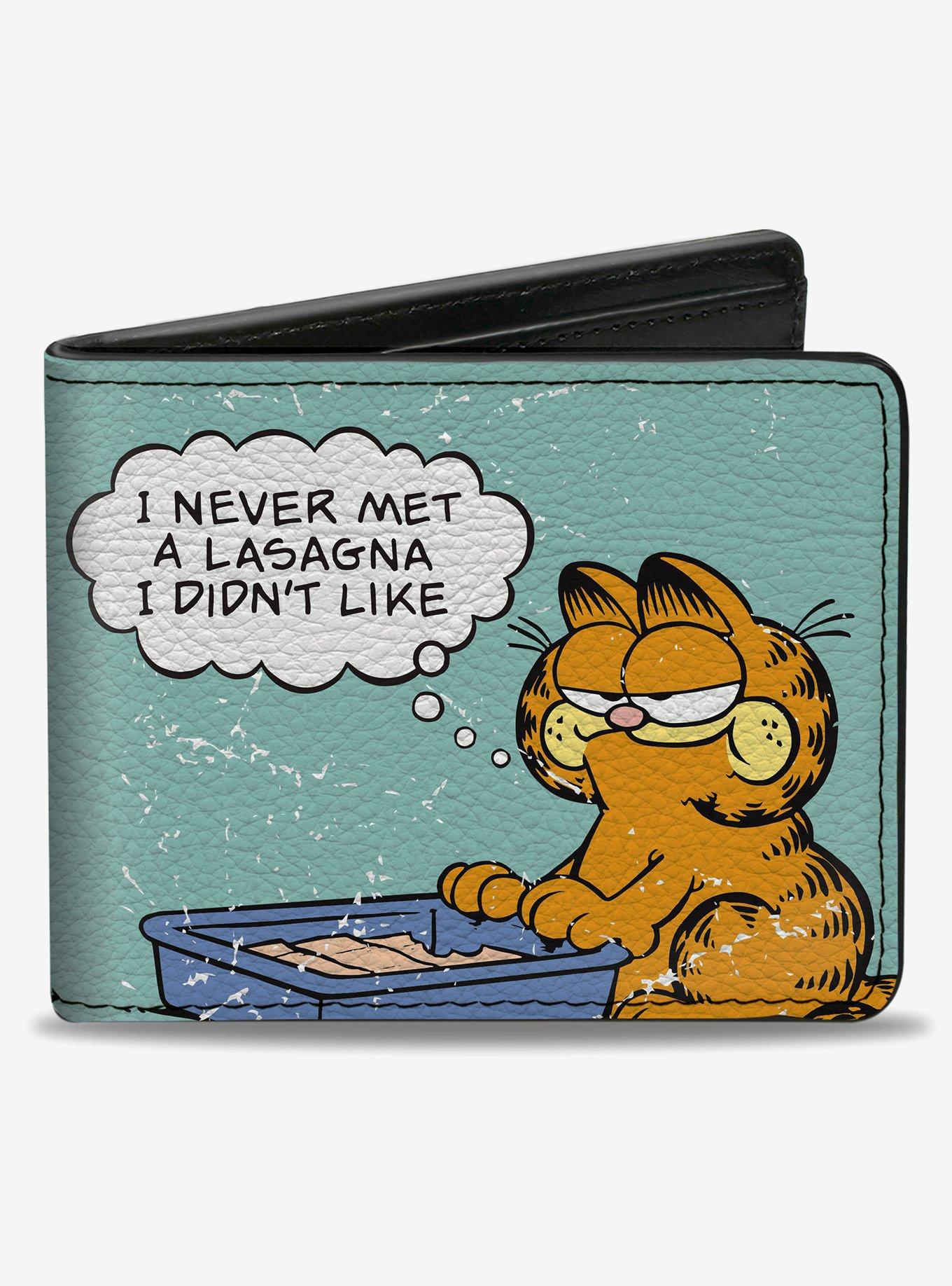 Garfield Never Met A Lasagna Pose Bifold Wallet, , hi-res