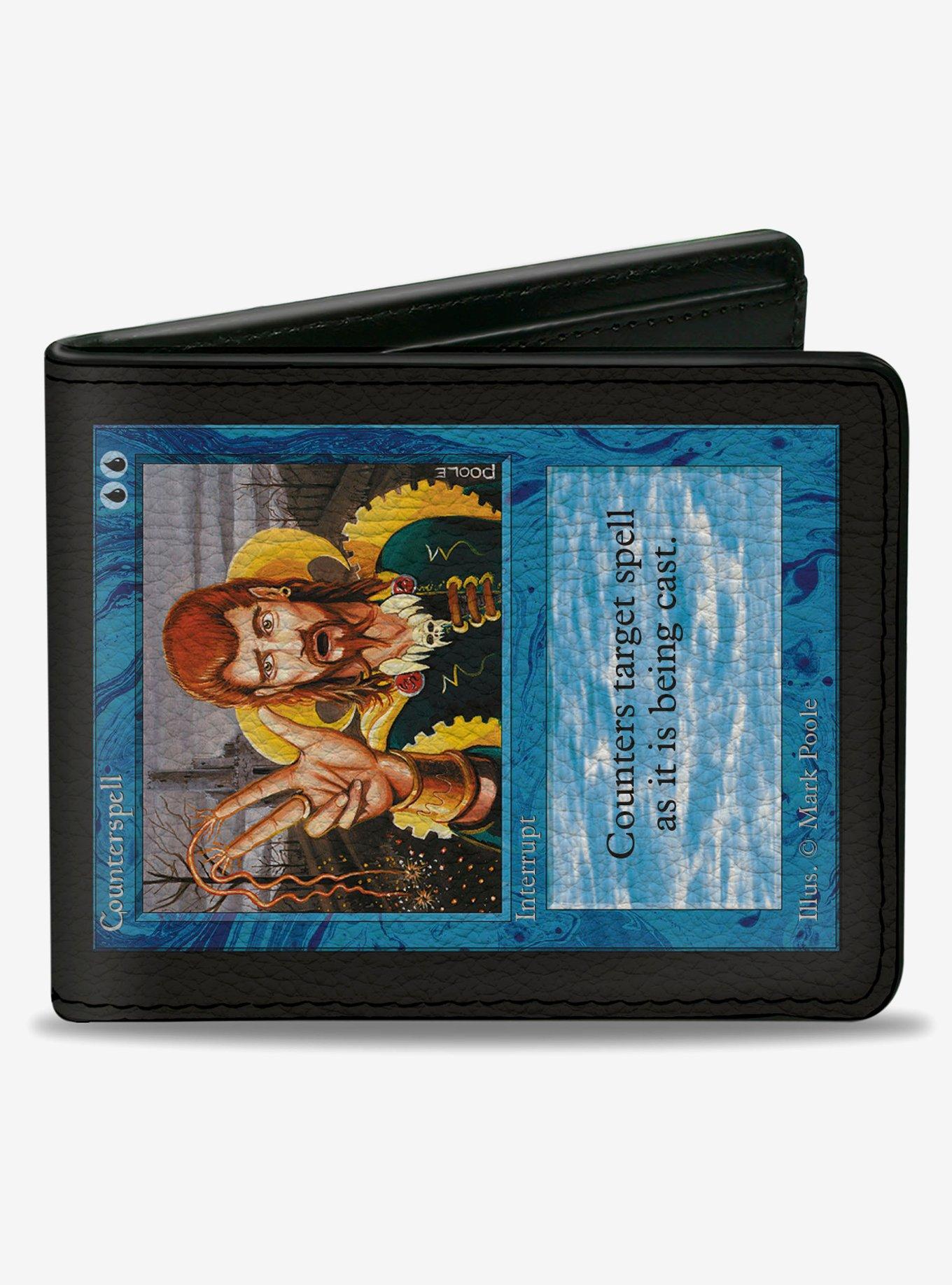 Magic: The Gathering Counterspell Deckmaster Card Replica Bifold Wallet, , hi-res