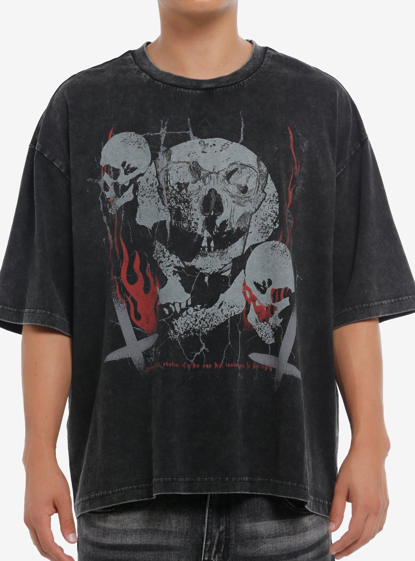 Skulls & Shadows Boxy T-Shirt, , hi-res