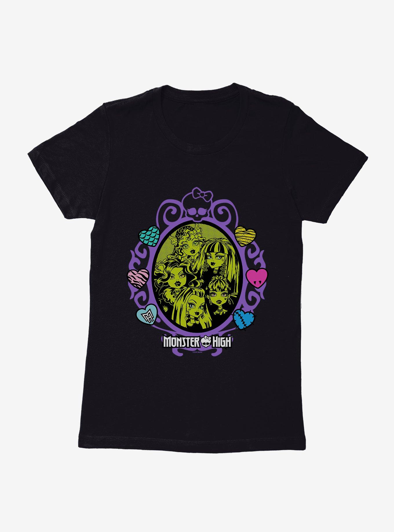 Monster High Mirror Hearts Group Womens T-Shirt, , hi-res