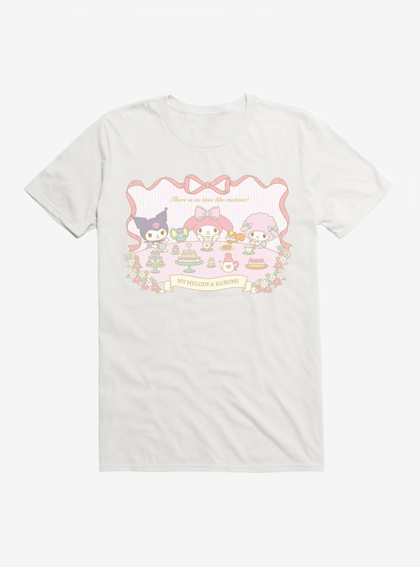 My Melody & Kuromi No Time Like Teatime T-Shirt, , hi-res