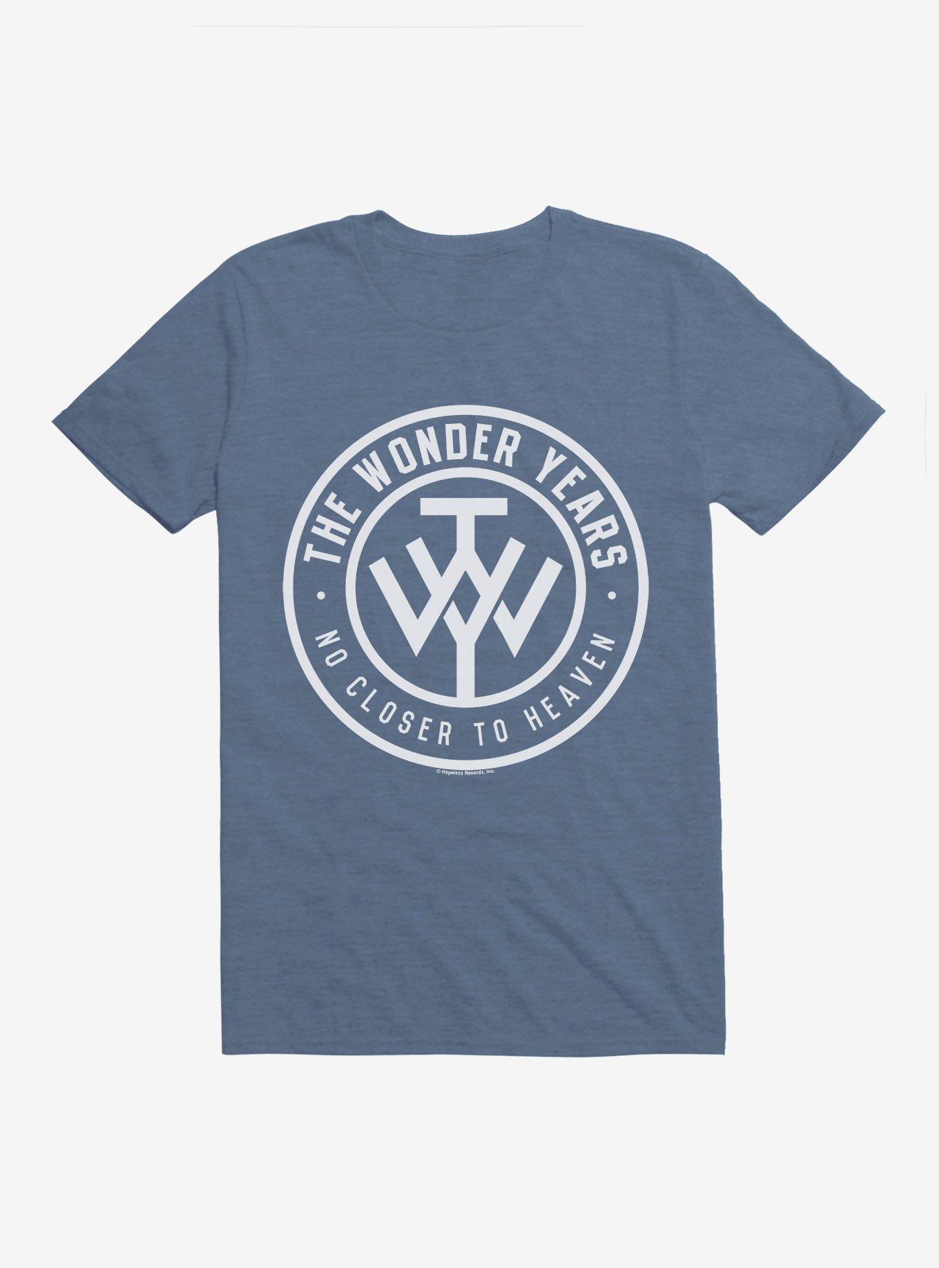 The Wonder Years No Closer To Heaven T-Shirt, INDIGO HEATHER, hi-res