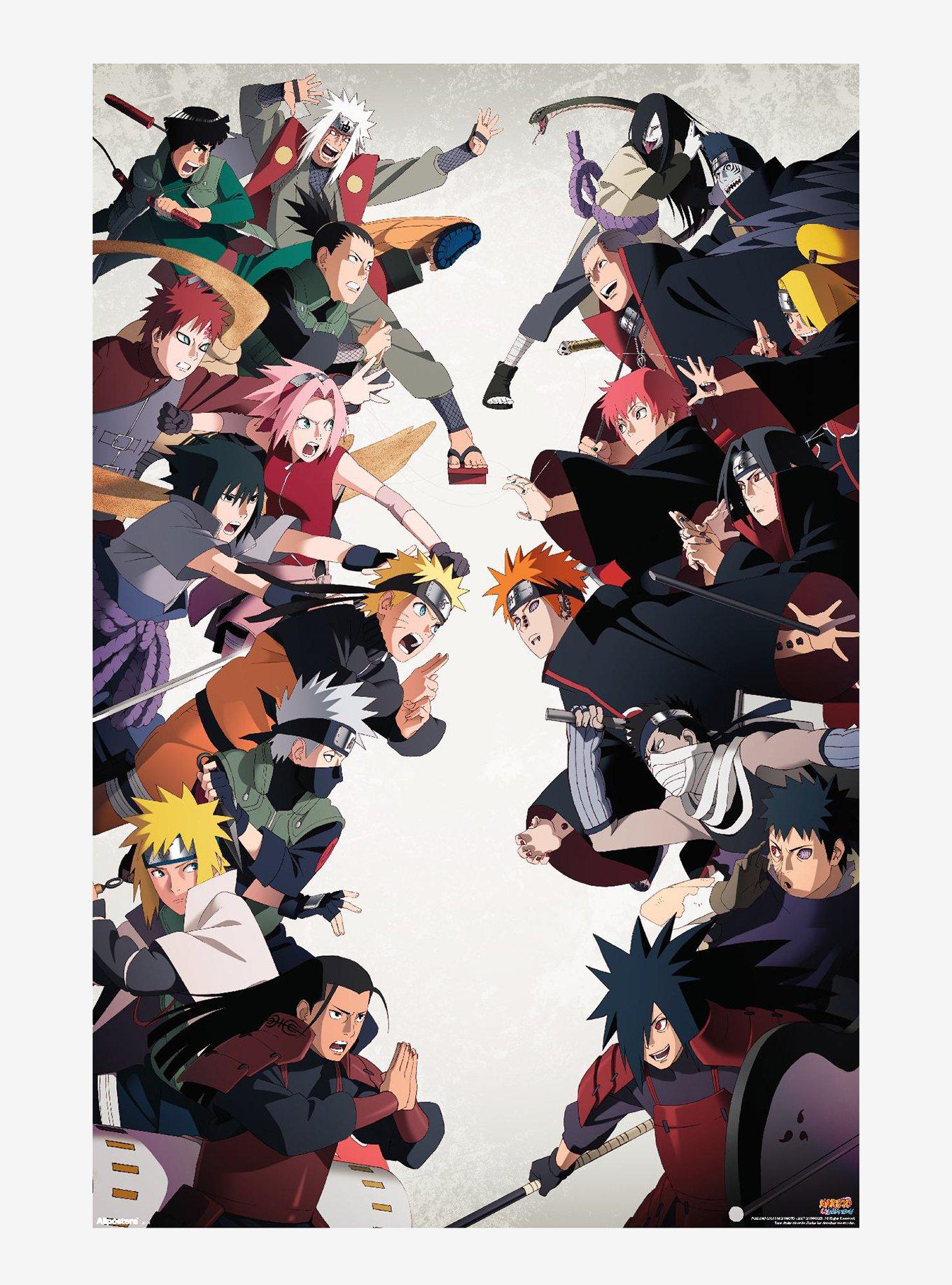Naruto Shippuden Face Off Poster, , hi-res