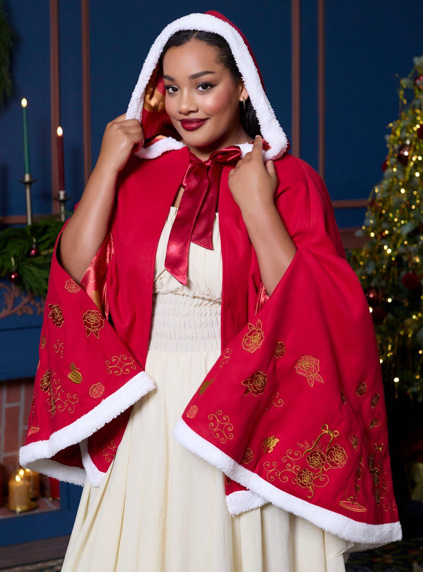Her Universe Disney Beauty And The Beast Belle Hooded Cape Plus Size Her Universe Exclusive