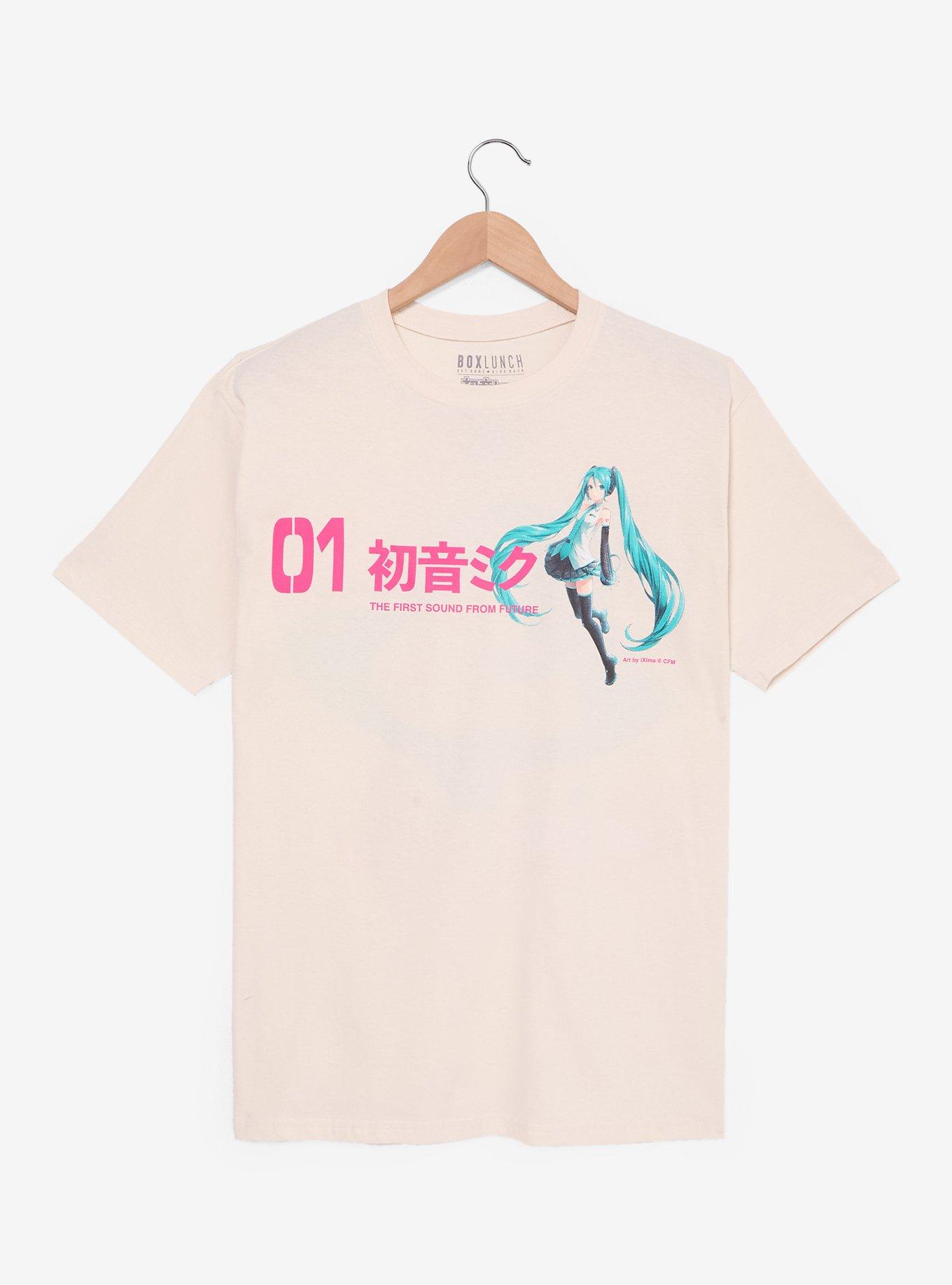 Vocaloid Hatsune Miku Posing Portrait T-Shirt - BoxLunch Exclusive, , hi-res