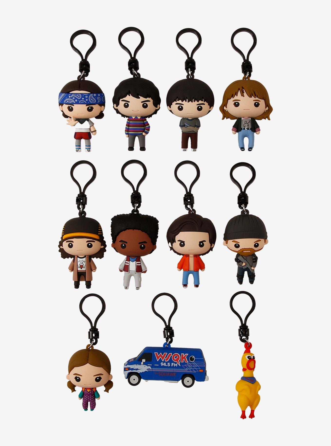 Stranger Things Season 5 Characters Blind Bag Figural Bag Clip