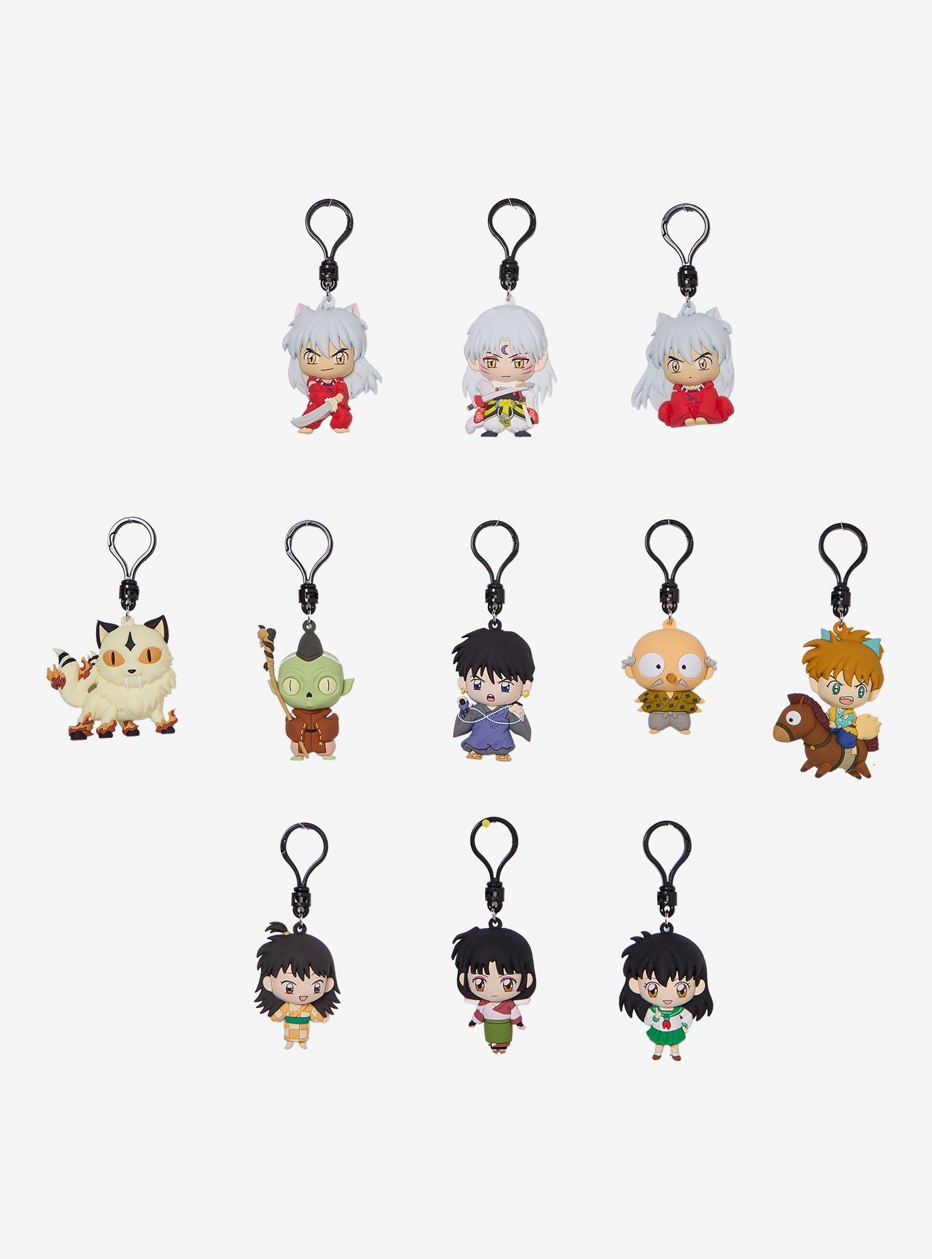 Inuyasha Characters Blind Bag Figural Bag Clip, , hi-res