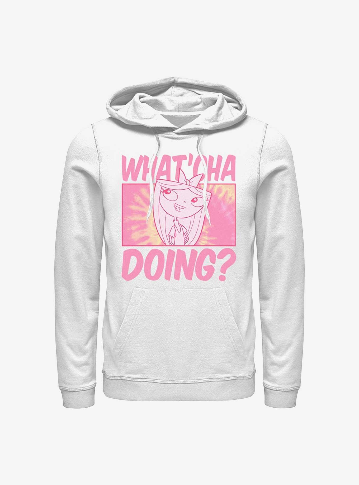 Phineas And Ferb Whatcha Doing Hoodie, , hi-res