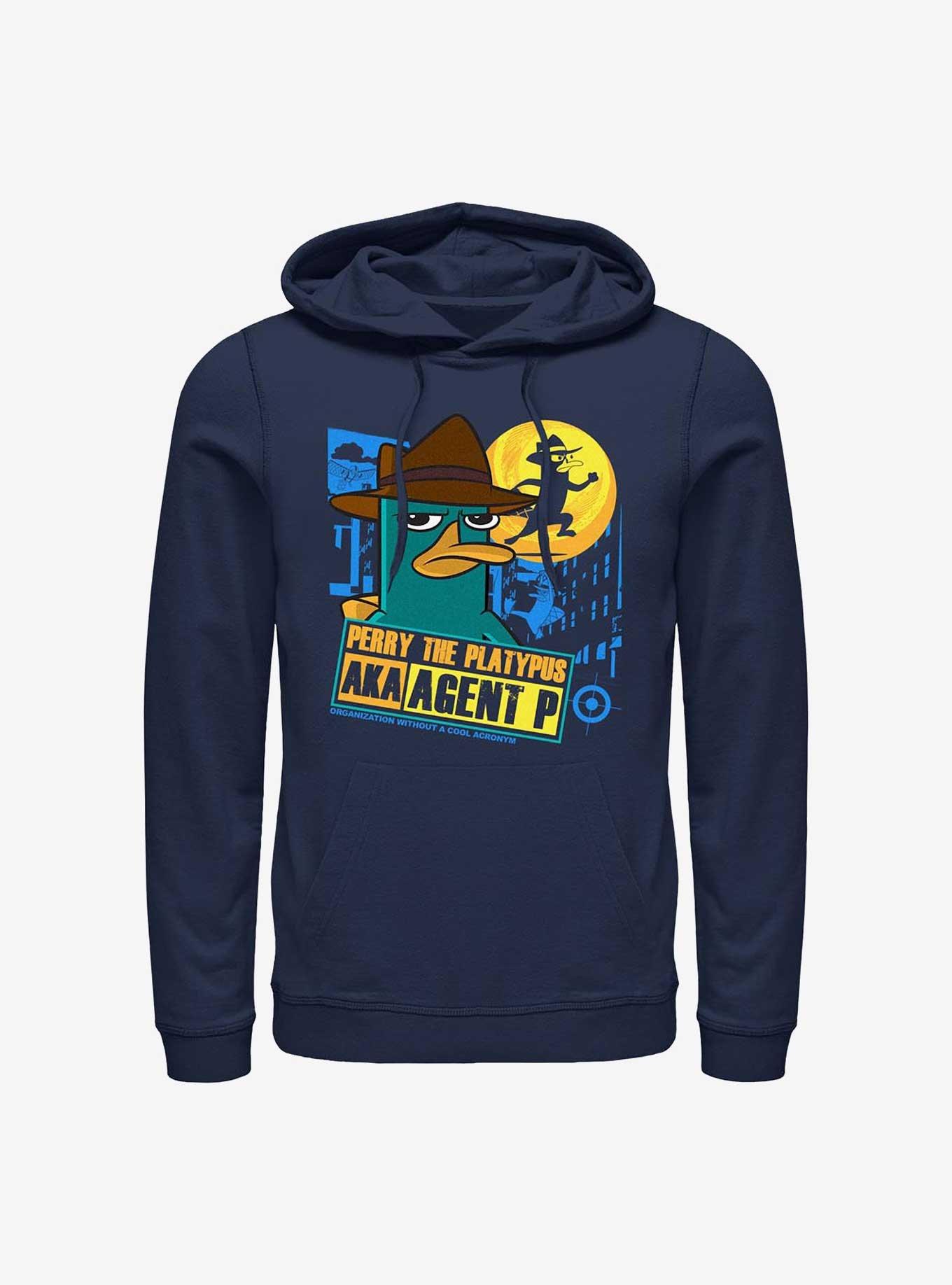 Phineas And Ferb Night Agent Hoodie, , hi-res