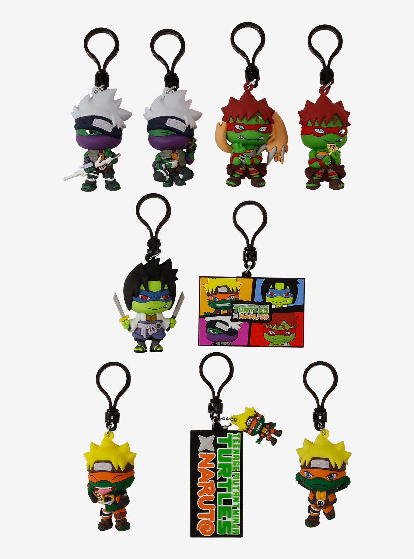 グッズ Teenage Mutant Ninja Turtles x Naruto Blind Bag Figural Bag Clip