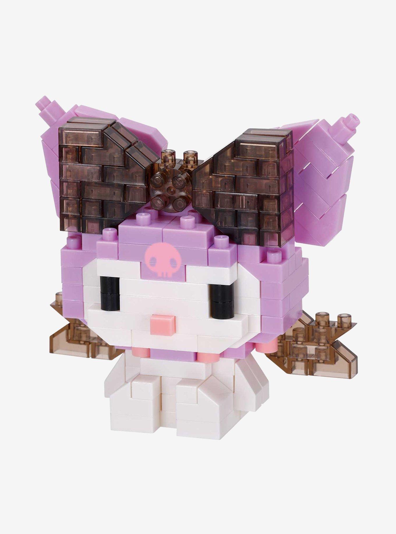 Kawada Nanoblock Sanrio Character Collection Series Kuromi (Ribbon) Build Kit, , hi-res