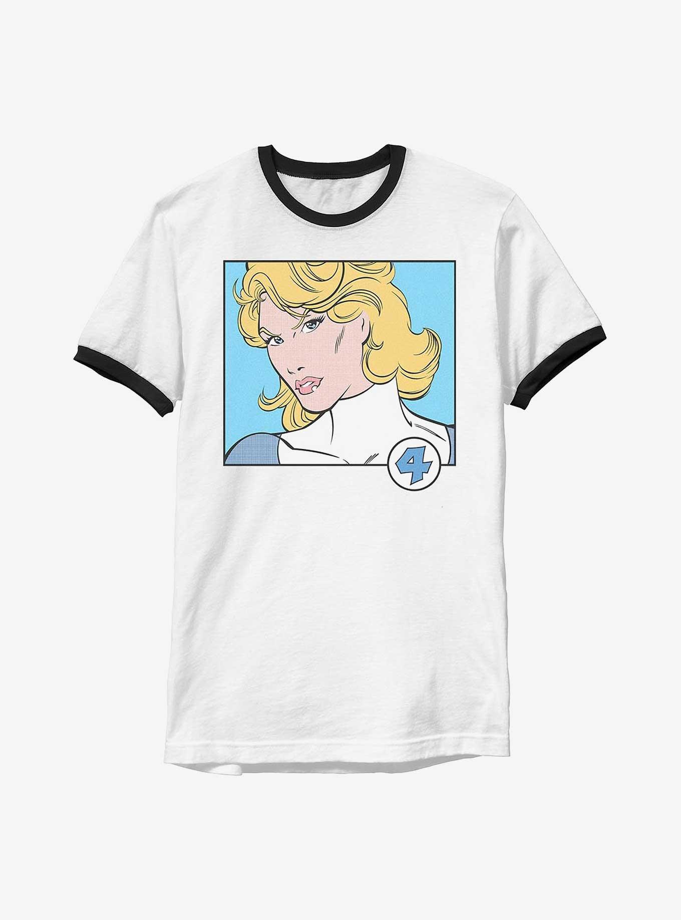 Marvel Fantastic Four Pop Susan Ringer T-Shirt, WHTBLK, hi-res