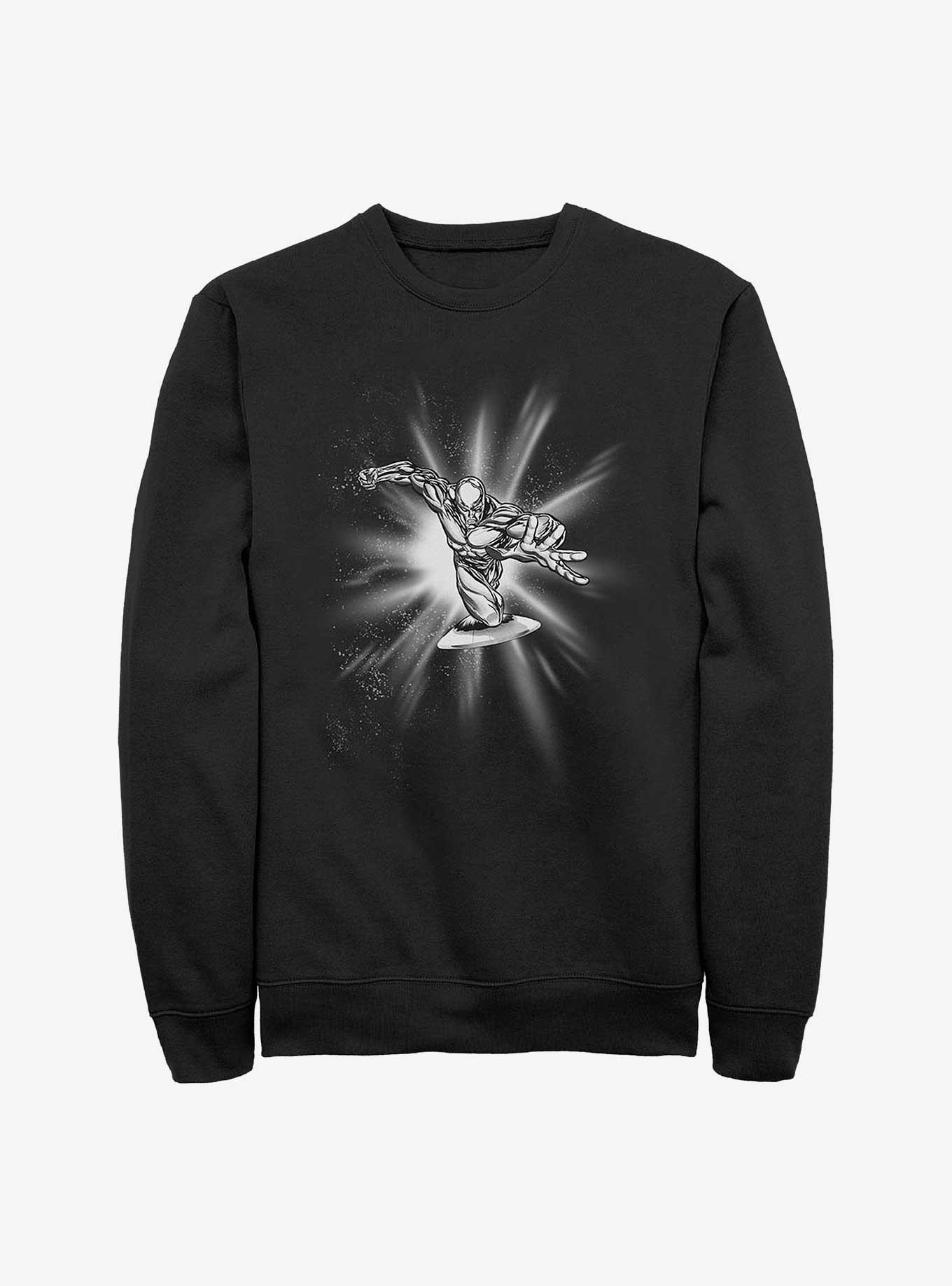 Marvel Fantastic Four Billboard Silver Surfer Sweatshirt, , hi-res