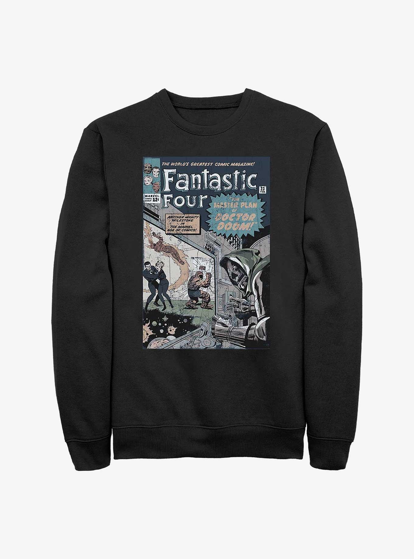 Marvel Fantastic Four Master Plan Sweatshirt, BLACK, hi-res
