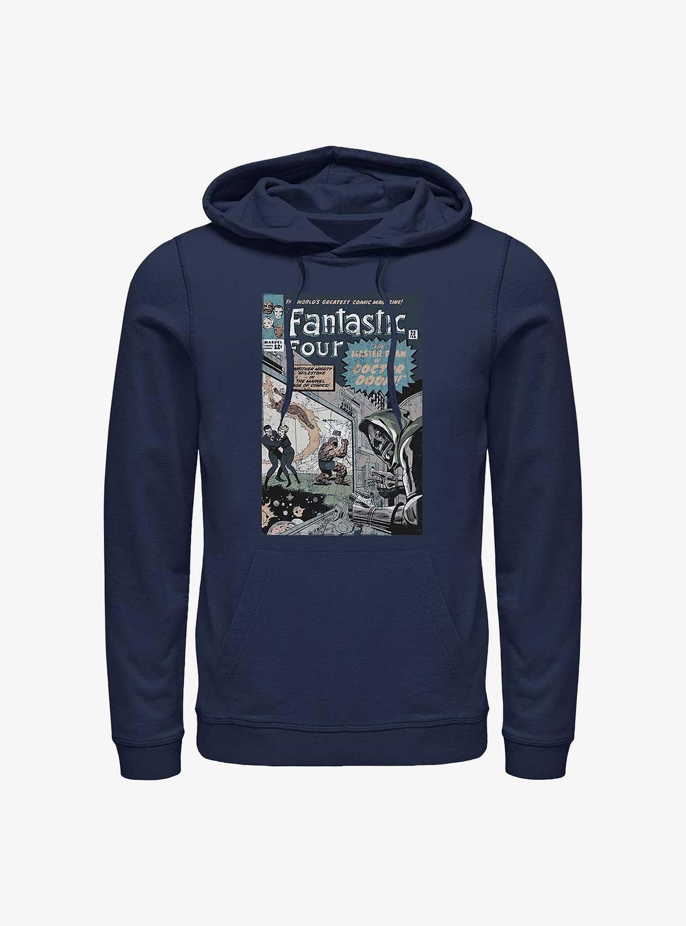 Marvel Fantastic Four Master Plan Hoodie, NAVY, hi-res