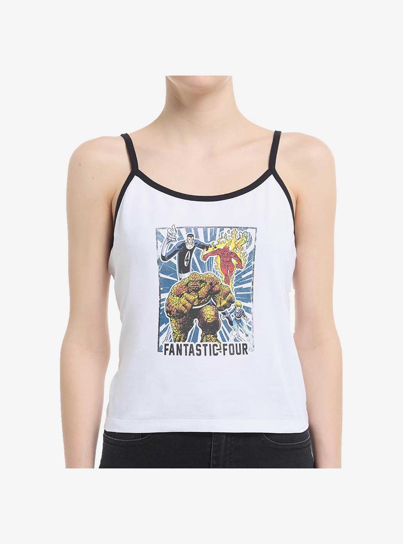 Marvel Fantastic Four In Action Girls Cami, WHITE, hi-res