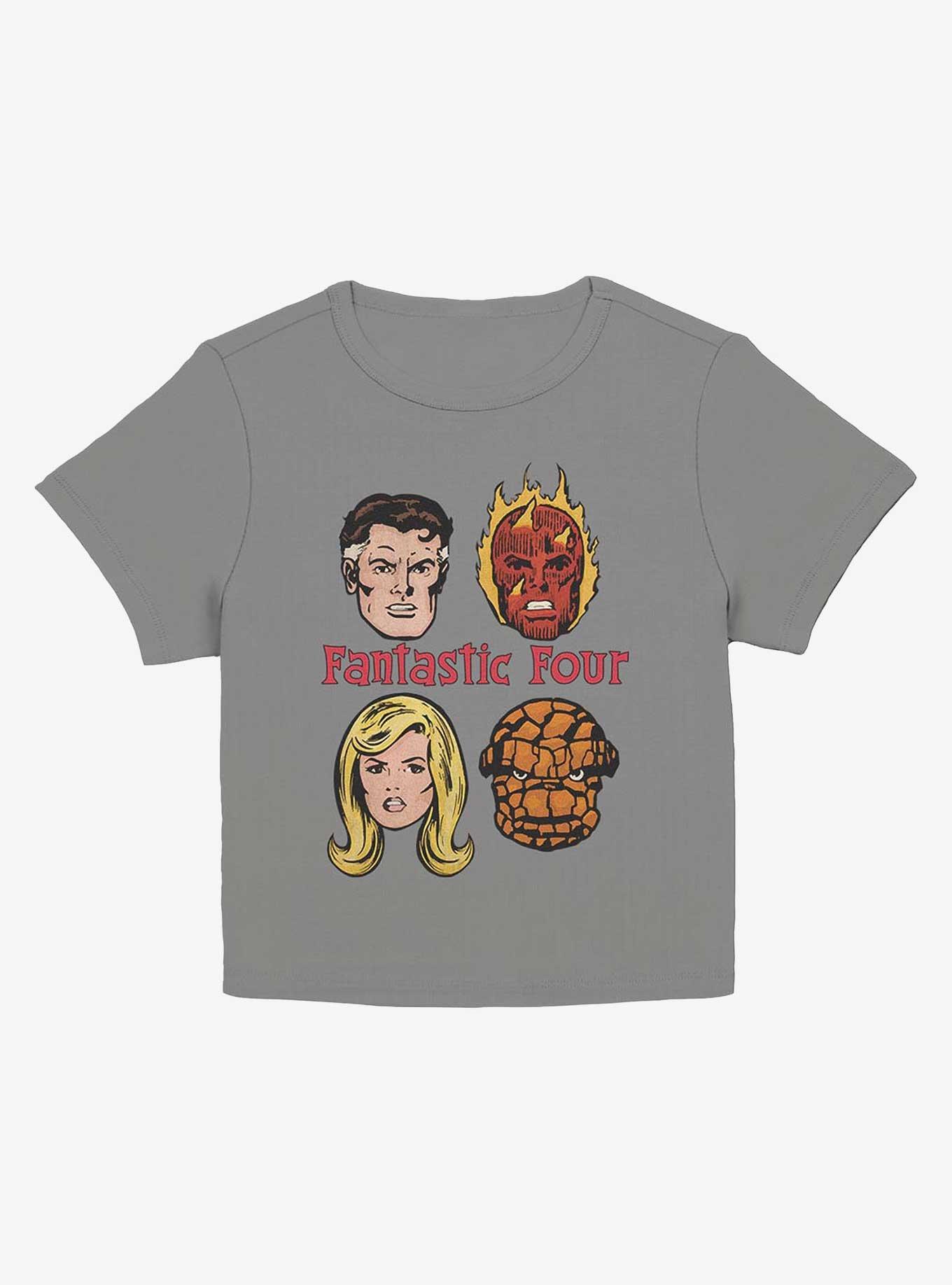 Marvel Fantastic Four Crew Group Shot Girls Baby T-Shirt, CHARCOAL, hi-res