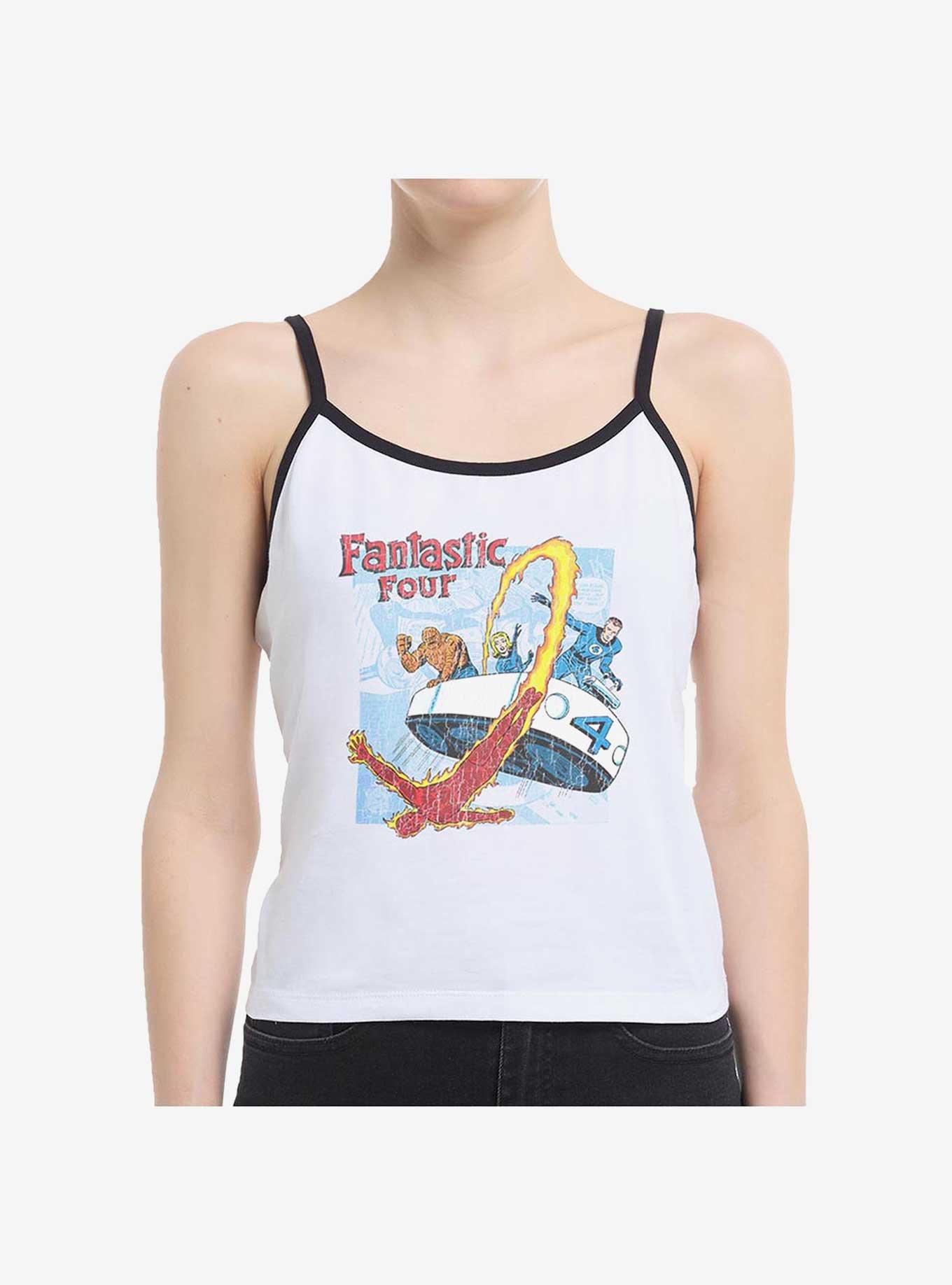 Marvel Fantastic Four Comic Girls Cami, WHITE, hi-res