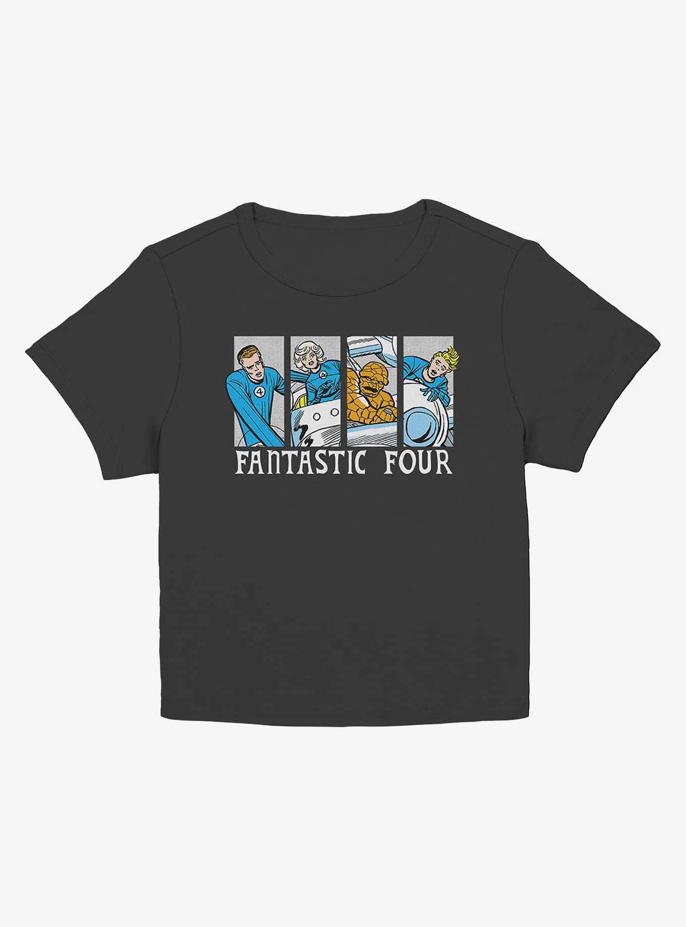 Marvel Fantastic Four Fantastic Comic Girls Baby T-Shirt, BLACK, hi-res