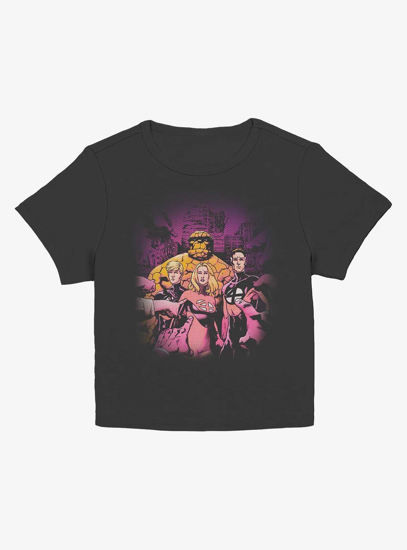 Marvel Fantastic Four Blame Games Girls Baby T-Shirt, BLACK, hi-res