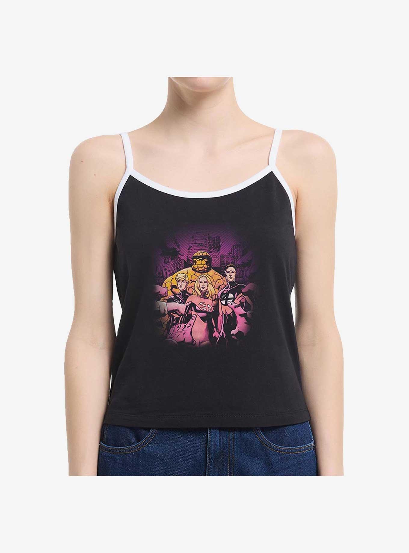 Marvel Fantastic Four Blame Games Girls Cami, BLACK, hi-res