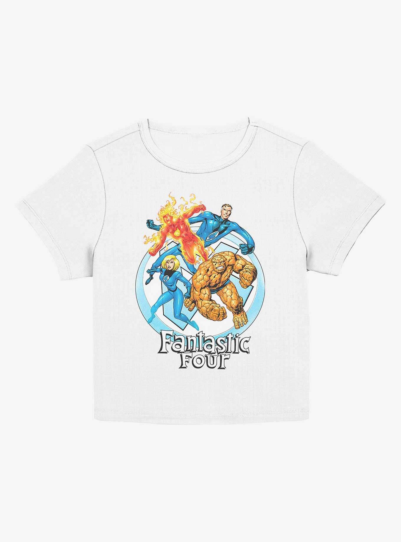 Marvel Fantastic Four Feelin Fantastic Girls Baby T-Shirt, EGRET, hi-res