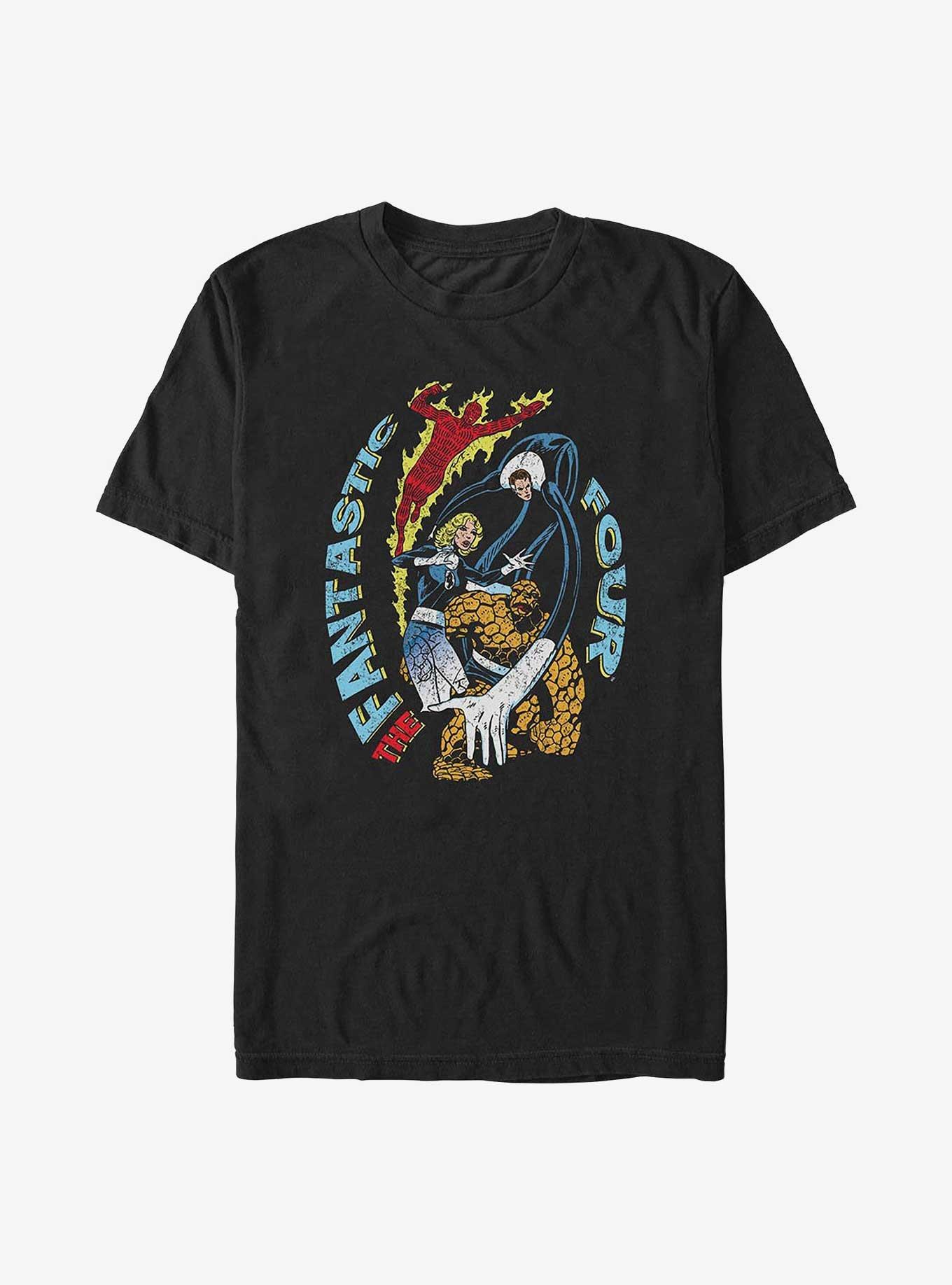 Marvel Fantastic Four Saviors T-Shirt, BLACK, hi-res