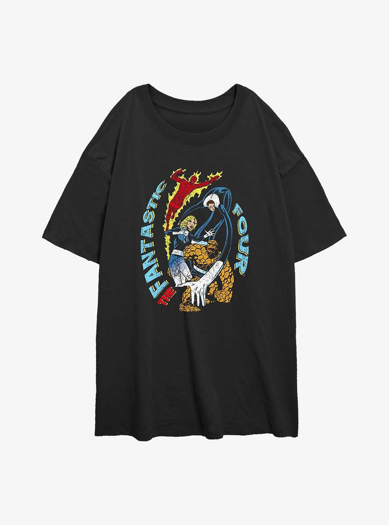 Marvel Fantastic Four Saviors Girls Oversized T-Shirt