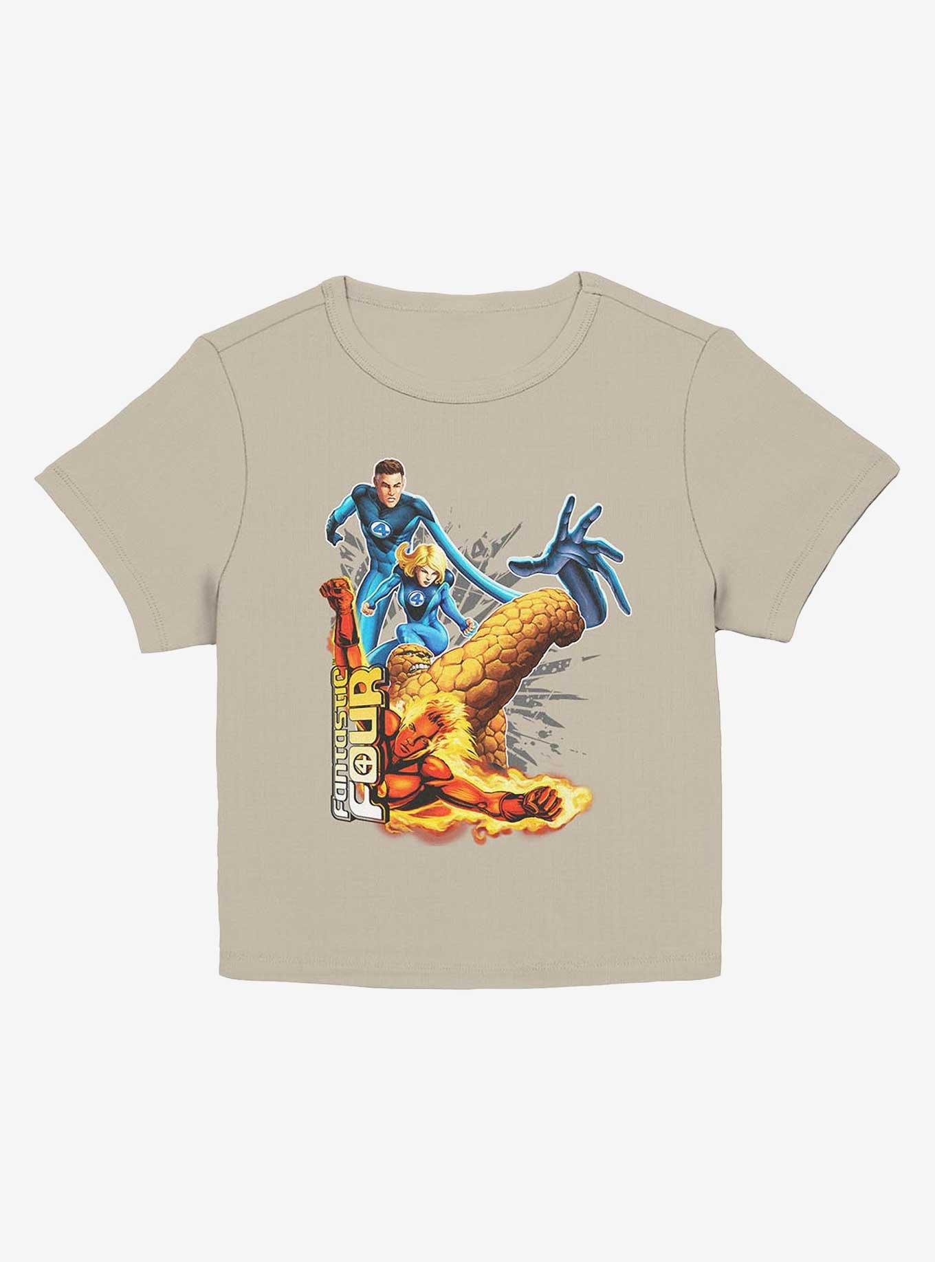 Marvel Fantastic Four Power Pack Girls Baby T-Shirt, PLAZTAUPE, hi-res