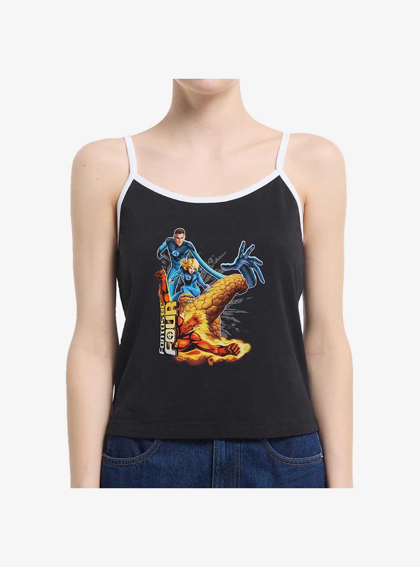 Marvel Fantastic Four Power Pack Girls Cami, BLACK, hi-res