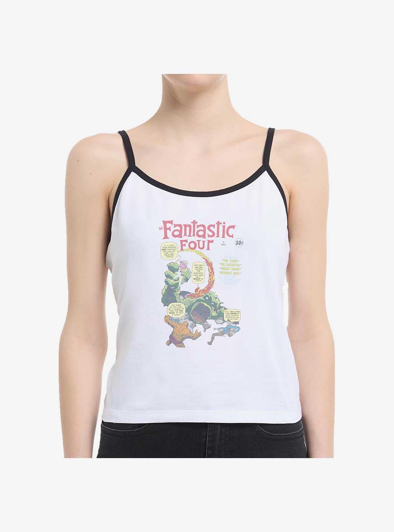 Marvel Fantastic Four Original Four Girls Cami, WHITE, hi-res