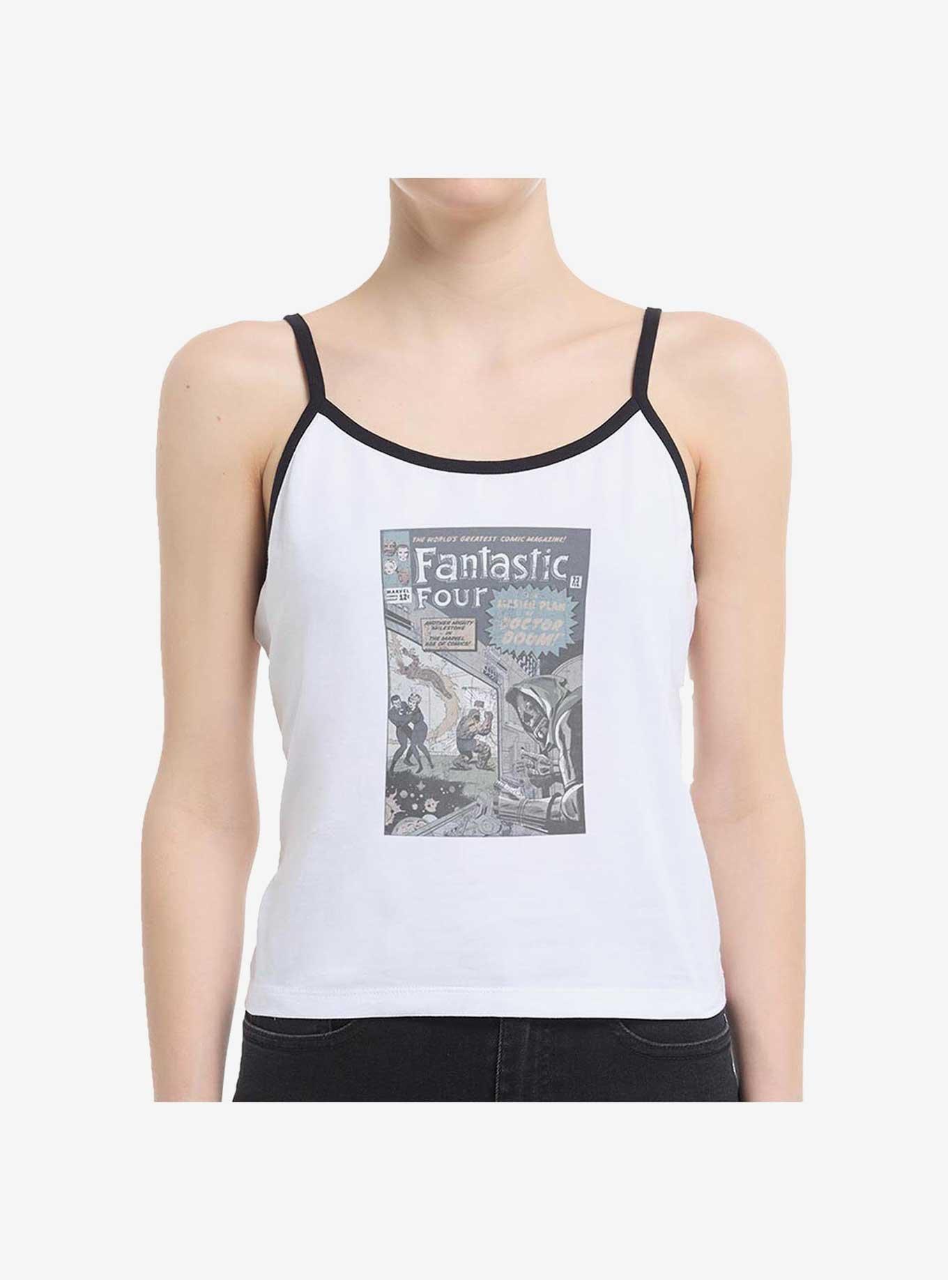 Marvel Fantastic Four Master Plan Girls Cami, WHITE, hi-res