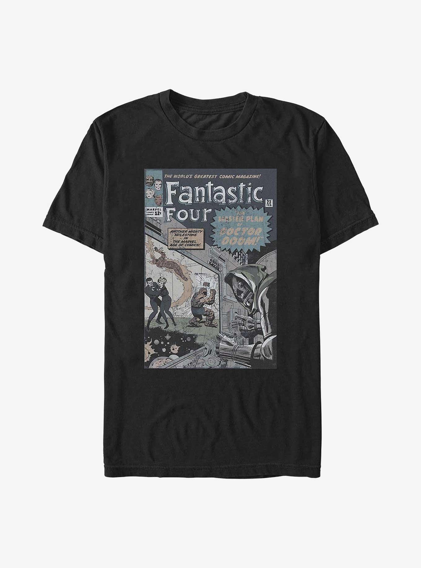 Marvel Fantastic Four Master Plan T-Shirt, BLACK, hi-res