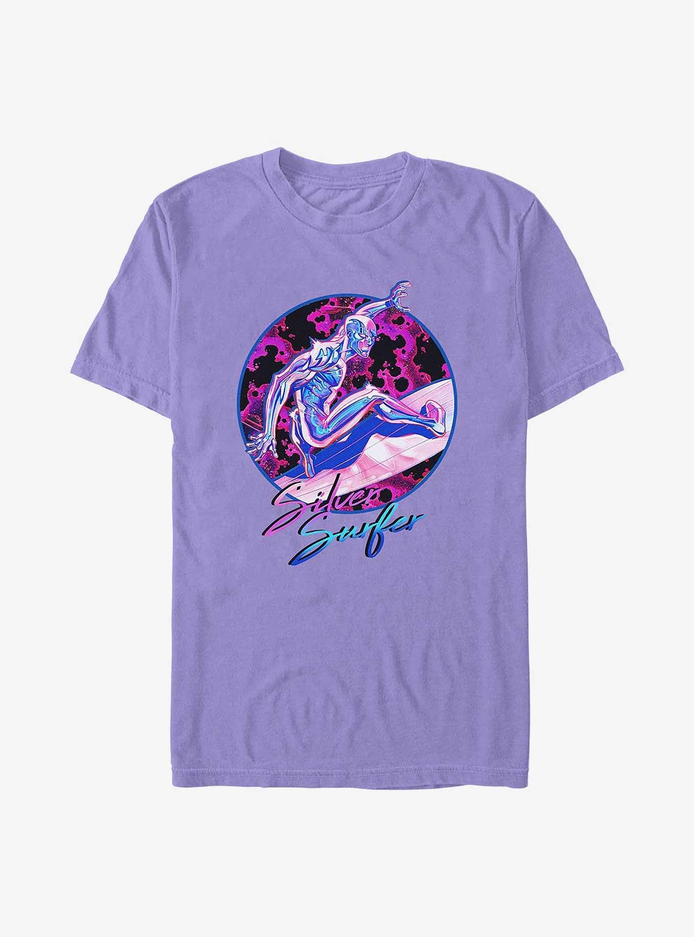 Marvel Fantastic Four Silver Surfer 90s Vibe Garment Dye T-Shirt, , hi-res