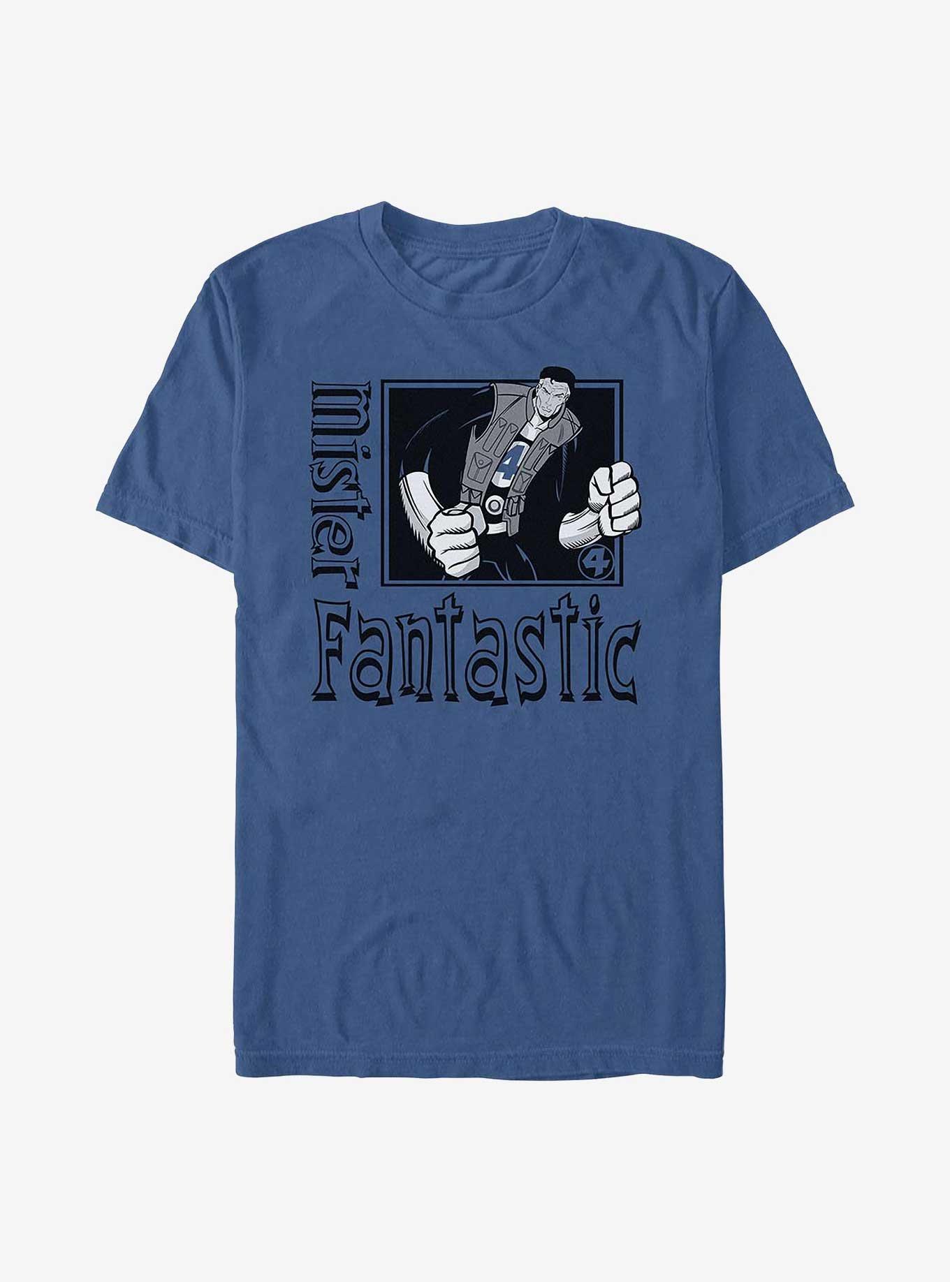 Marvel Fantastic Four Fantastic Pose Garment Dye T-Shirt, CHINABLUE, hi-res