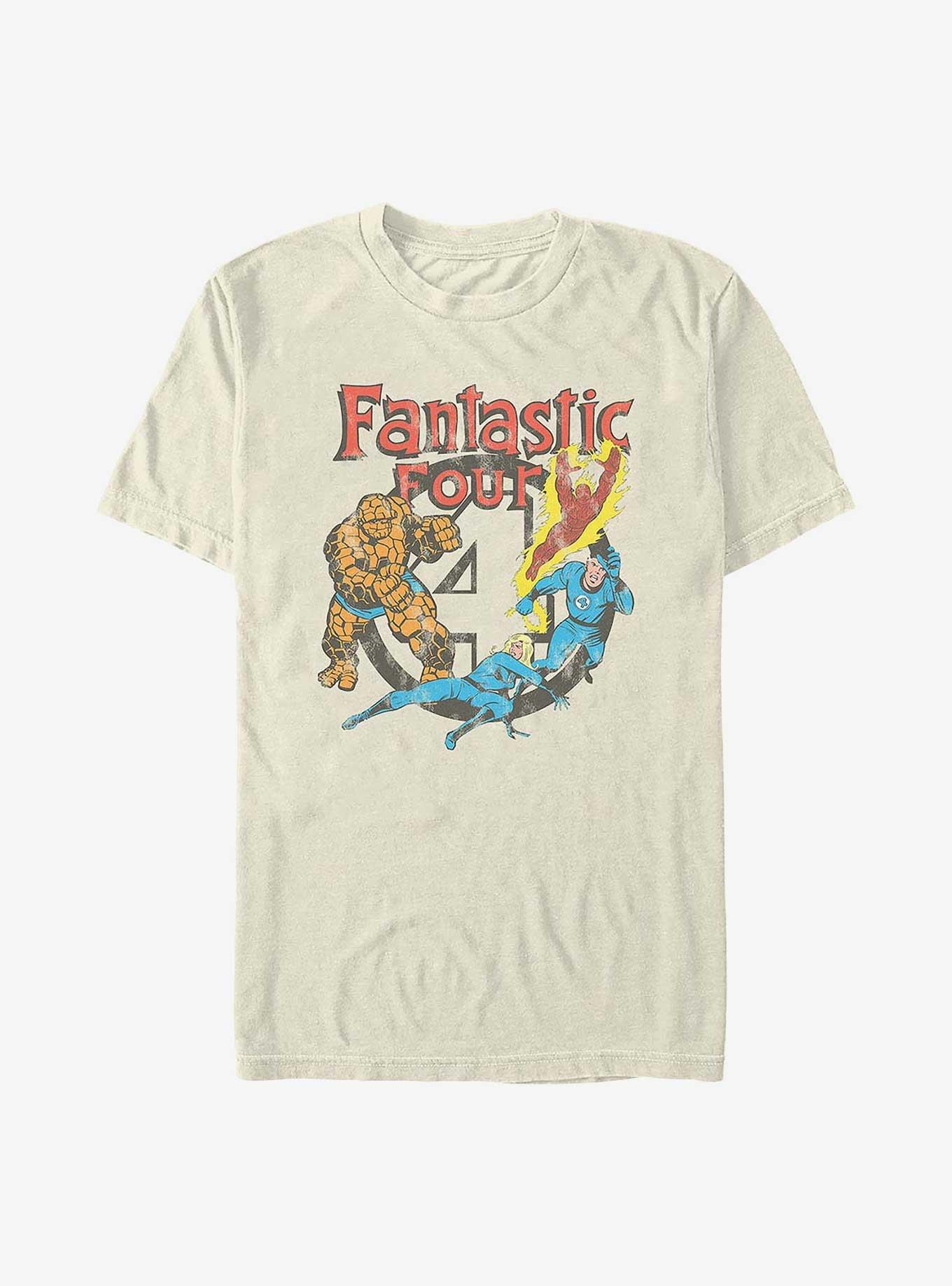 Marvel Fantastic Four Squad Garment Dye T-Shirt, , hi-res