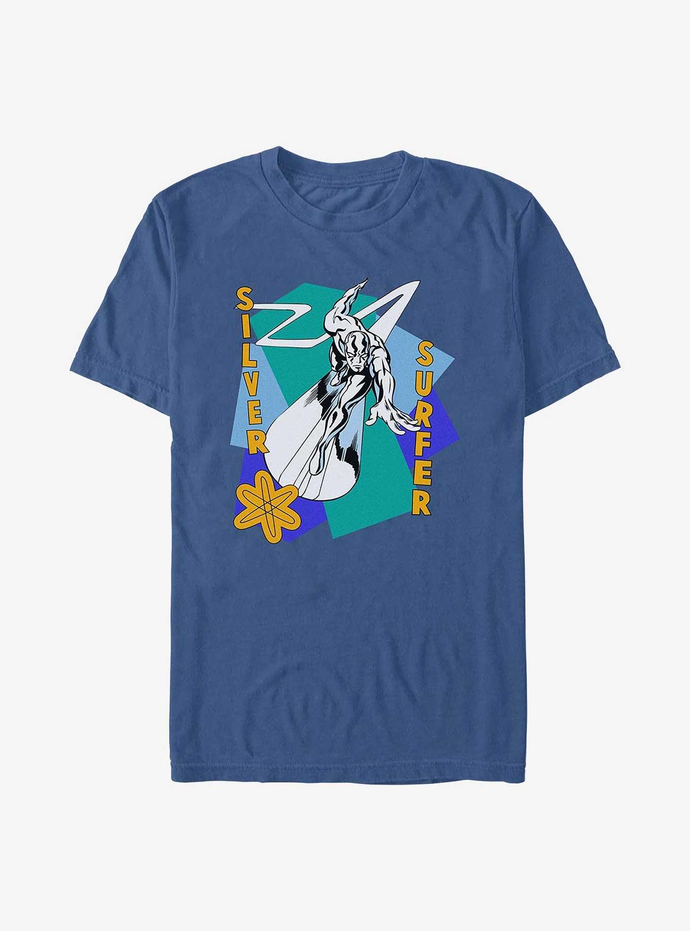Marvel Fantastic Four Silver Surfer Shapes Garment Dye T-Shirt, , hi-res