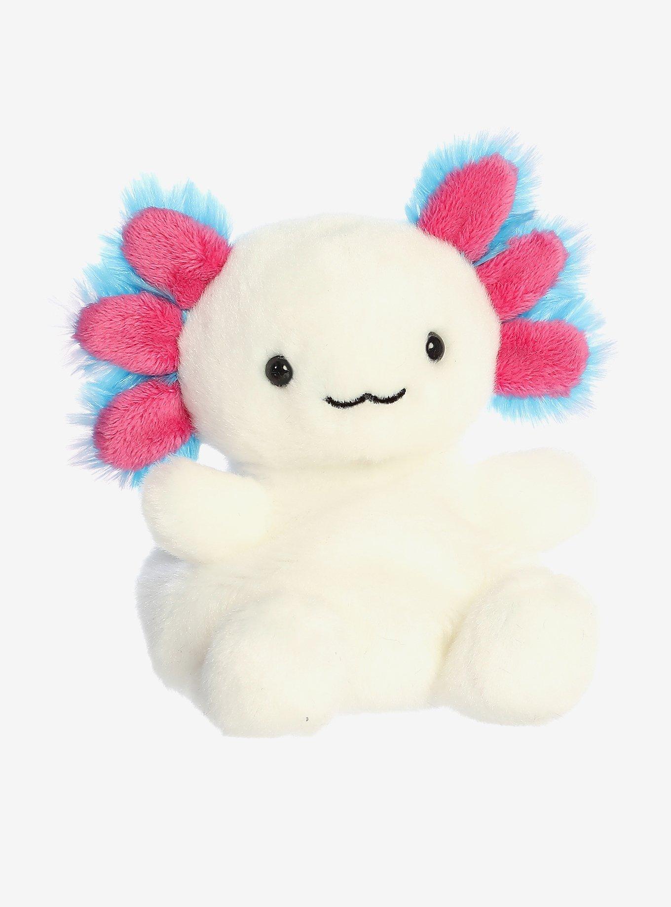 Aurora Palm Pals Jax Axolotl Plush, , hi-res