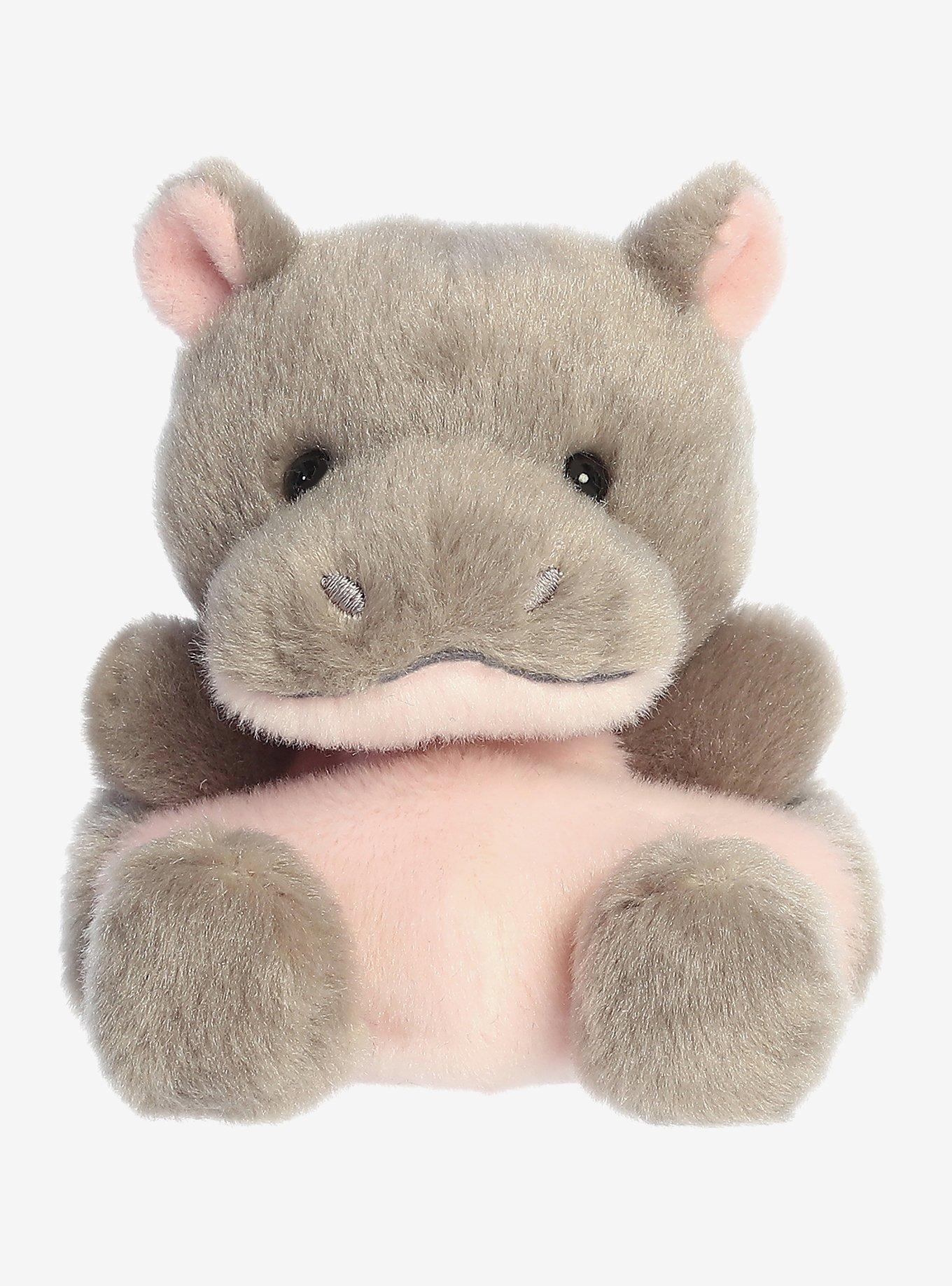 Aurora Palm Pals Ham Pygmy Hippo Plush, , hi-res