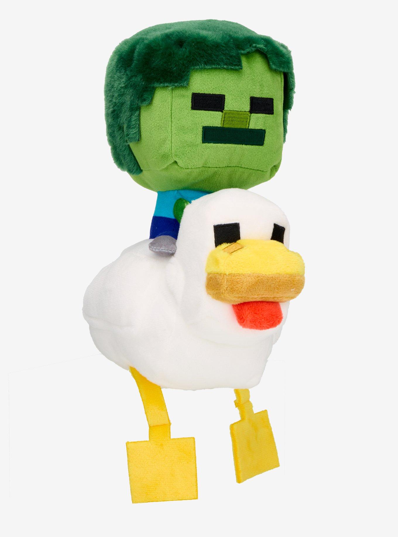 Minecraft Chicken Jockey Plush, , hi-res