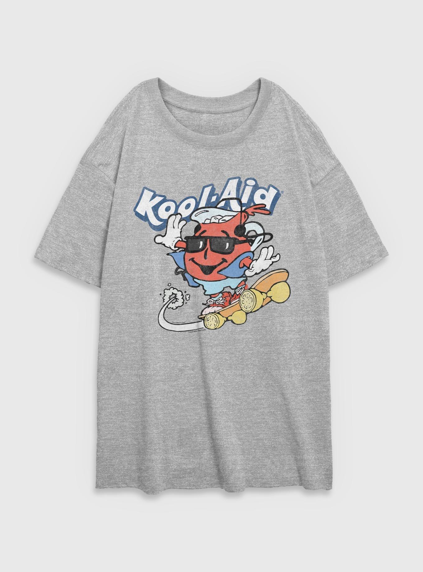 Kool-Aid Vintage Skate Womens Oversized T-Shirt, ATH HTR, hi-res