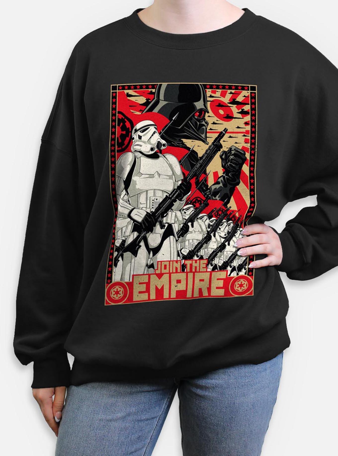 Star Wars Join The Empire Womens Oversized Sweatshirt, , hi-res