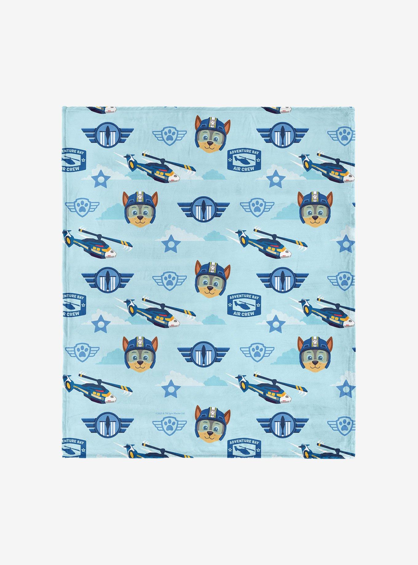 Paw Patrol Chase Rescue Pattern 40x50" Silk Touch Throw Blanket, , hi-res