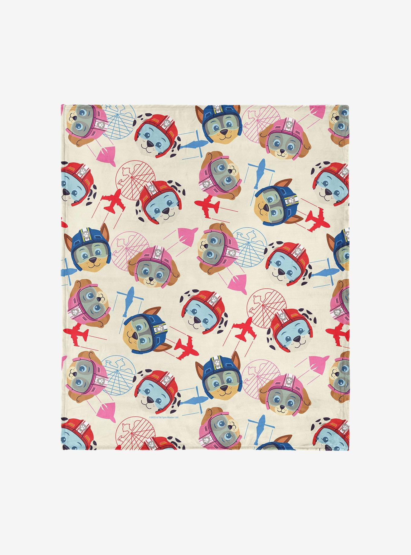 Paw Patrol Air Rescue Pattern 40x50" Silk Touch Throw Blanket, , hi-res