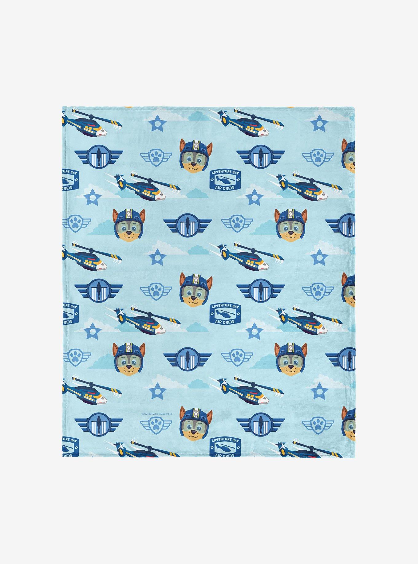 Paw Patrol Chase Rescue Pattern 60x80" Silk Touch Throw Blanket, , hi-res
