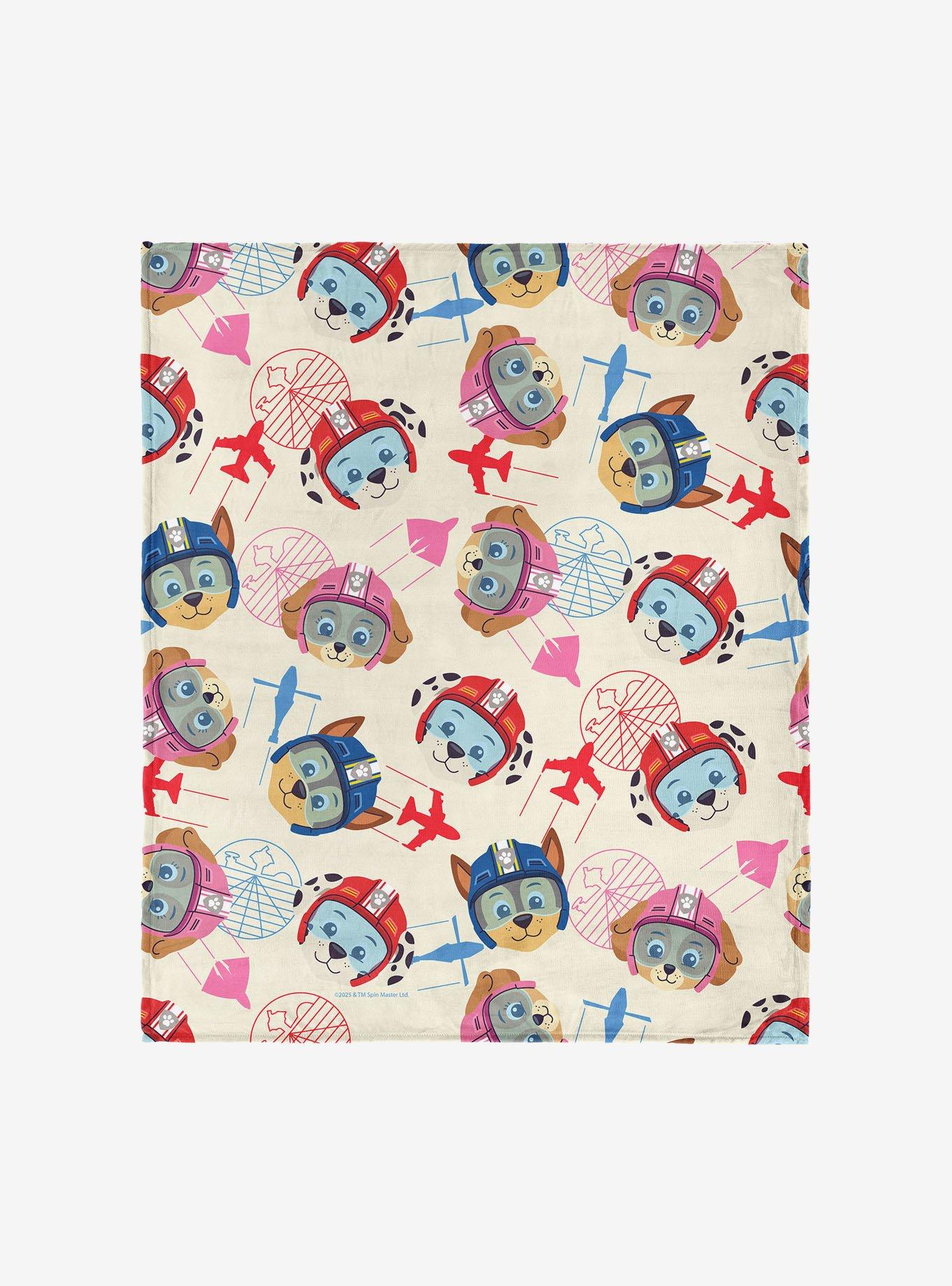 Paw Patrol Air Rescue Pattern 60x80" Silk Touch Throw Blanket, , hi-res