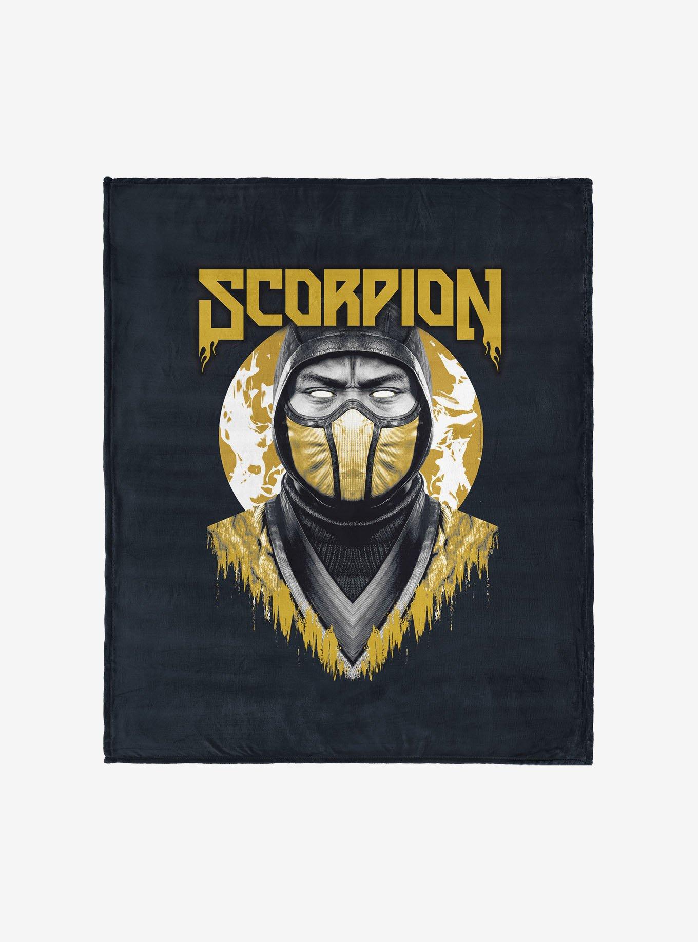 Mortal Kombat Scorpion Silk Touch Throw Blanket, , hi-res
