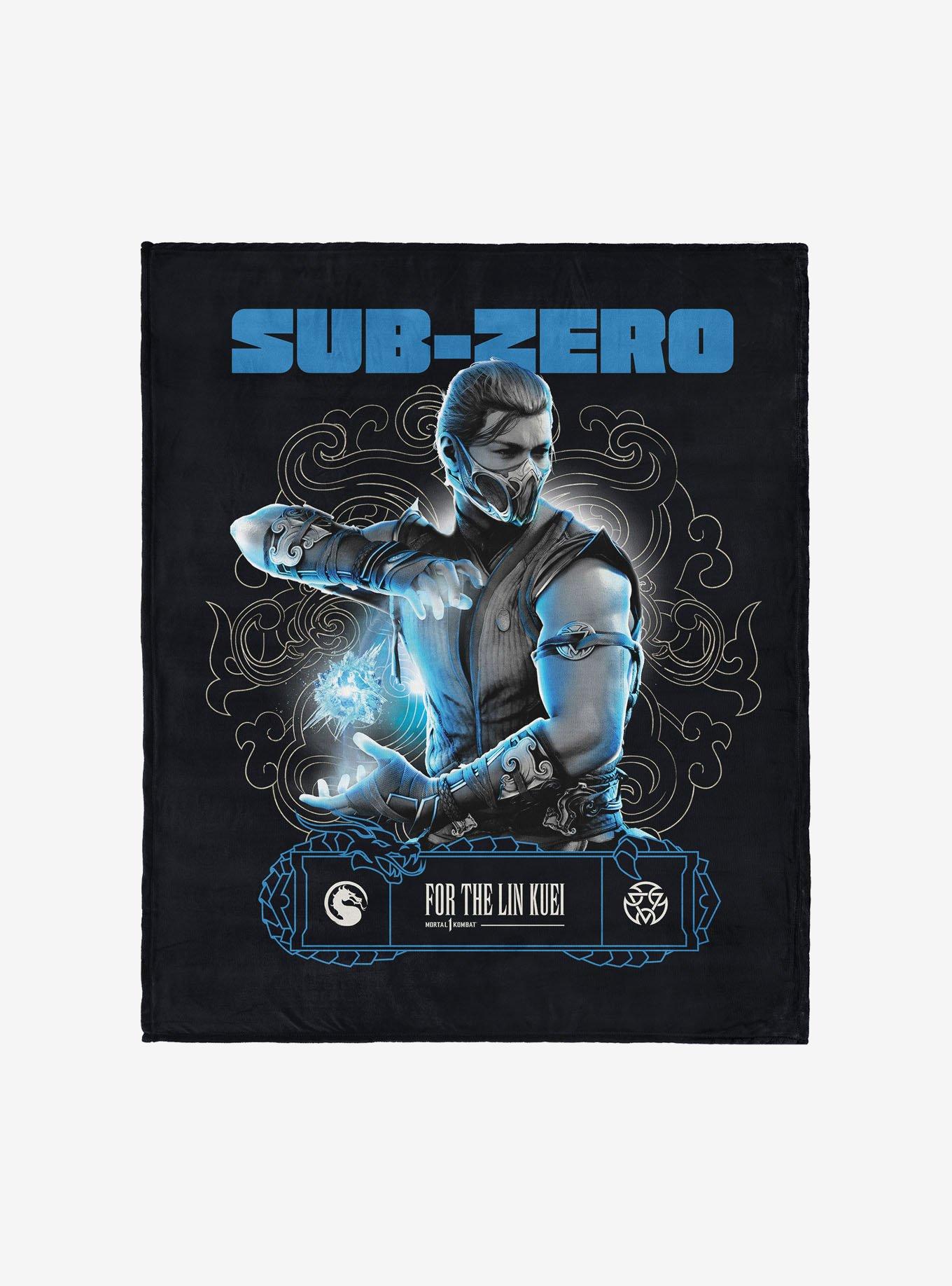 Mortal Kombat Subzero For the Lin Kuei Silk Touch Throw Blanket, , hi-res