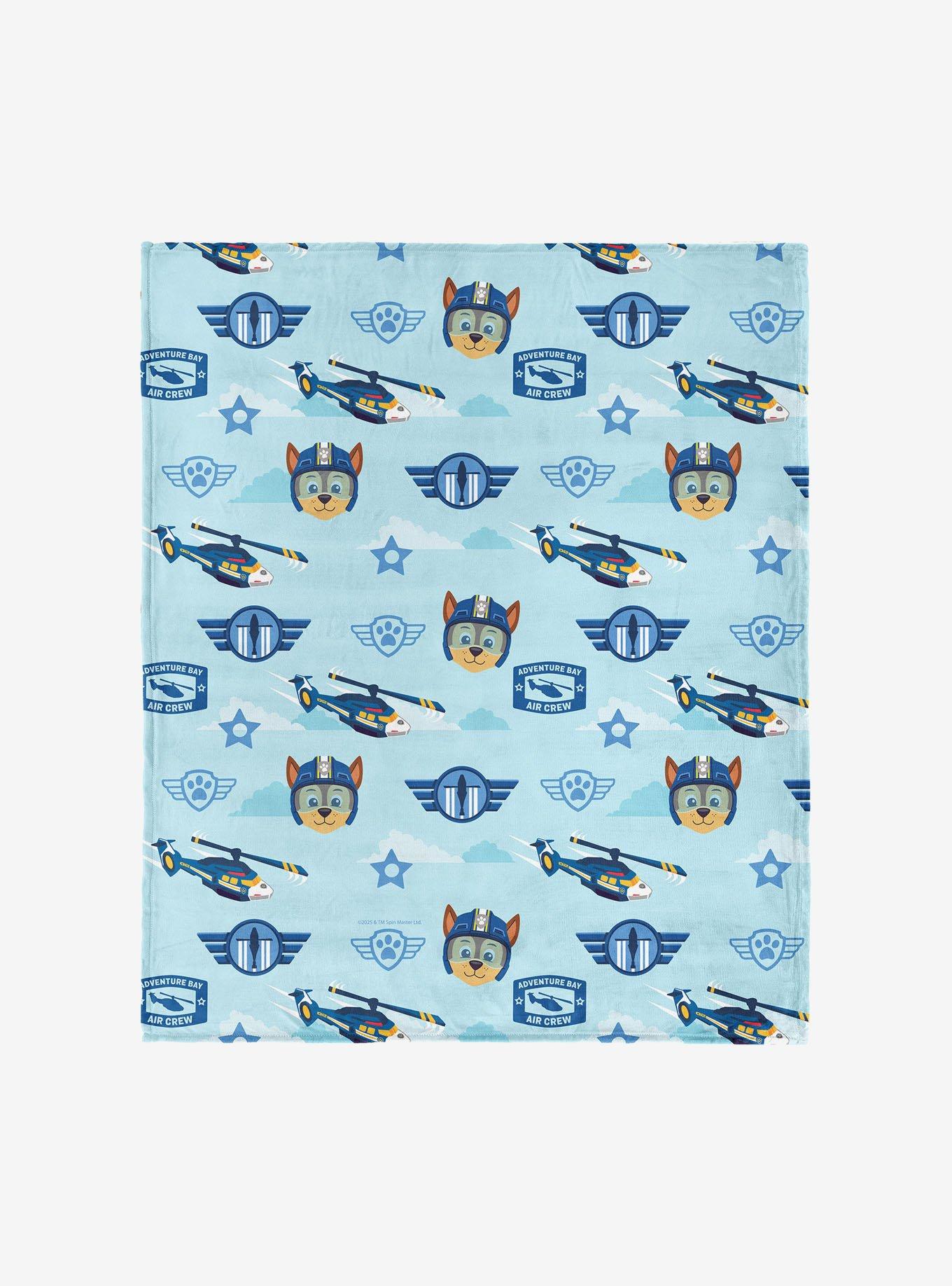Paw Patrol Chase Rescue Pattern 50x60" Silk Touch Throw Blanket, , hi-res