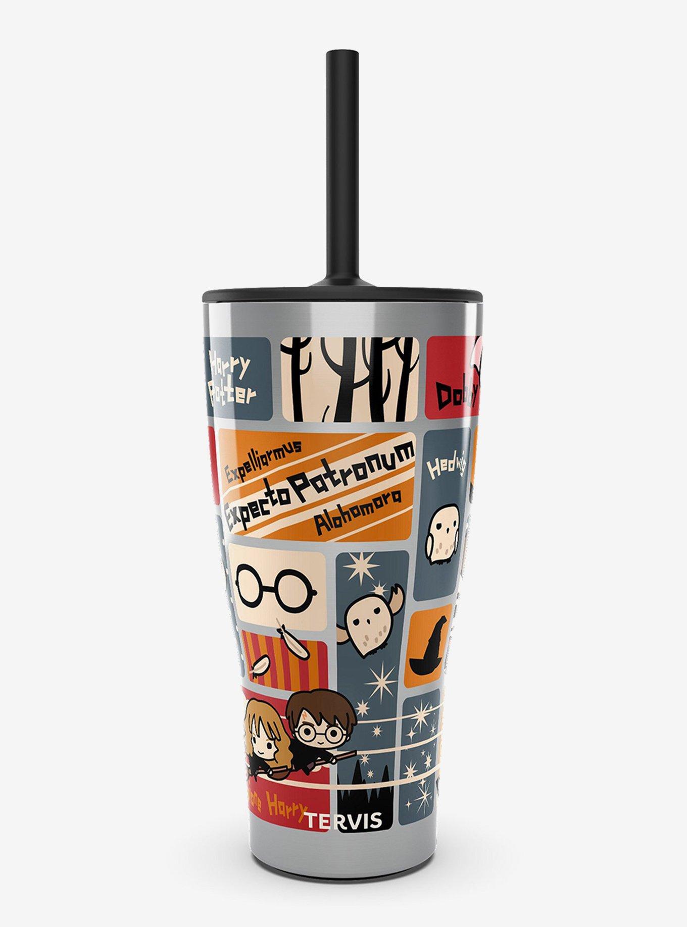 Harry Potter Charms Tiles Triple Insulated Tumbler Travel Cup, , hi-res